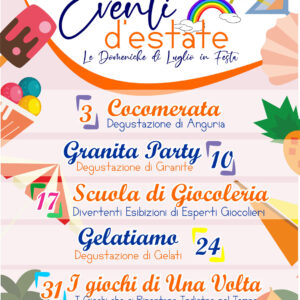Eventi d’Estate al Centro San Severo – Granita Party