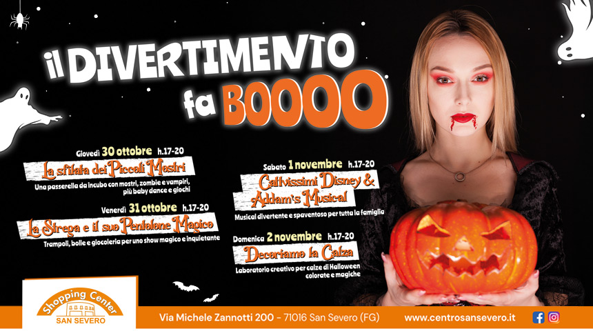 Halloween al San Severo Shopping Center
