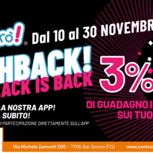 Apperò – Cashback Black is Back! Apperò – Cashback Black is Back!