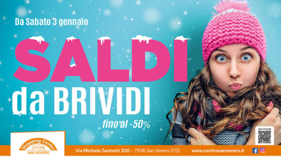 SALDI DA BRIVIDI!!! SALDI DA BRIVIDI!!!