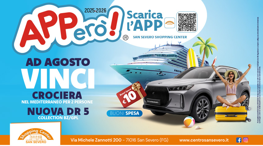 gioca e vinci con apperò - agosto
