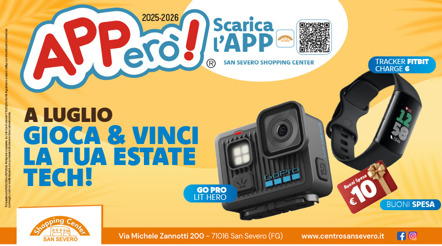 gioca e vinci con apperò - luglio