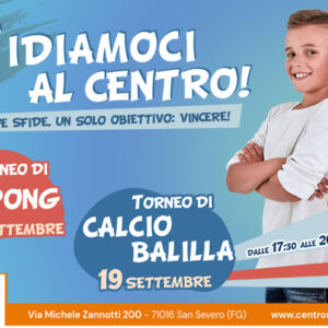 Sfidiamoci al Centro!!! Sfidiamoci al Centro!!!